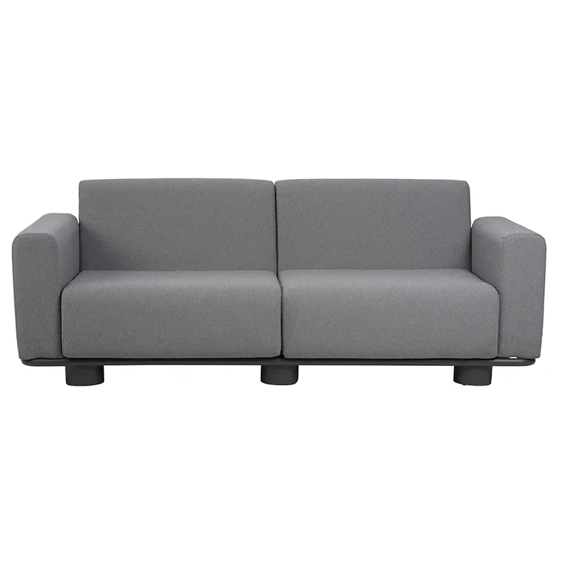 Brafab, Bolster soffa Antracit / Teddy Grey