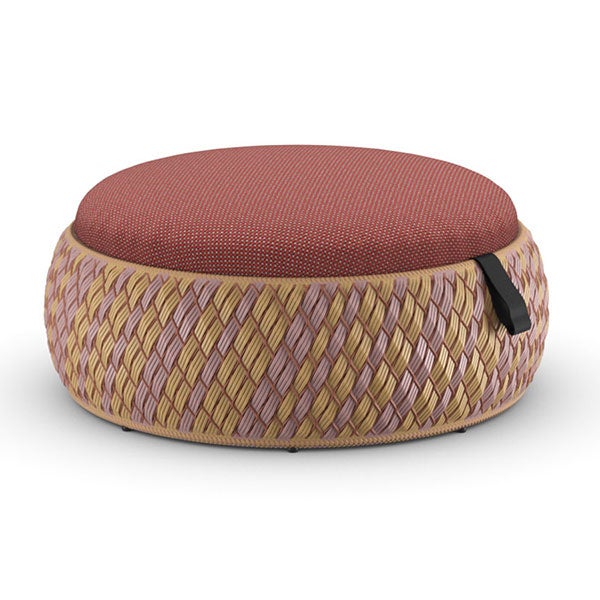 dedon, dala fotpall / bord cuba