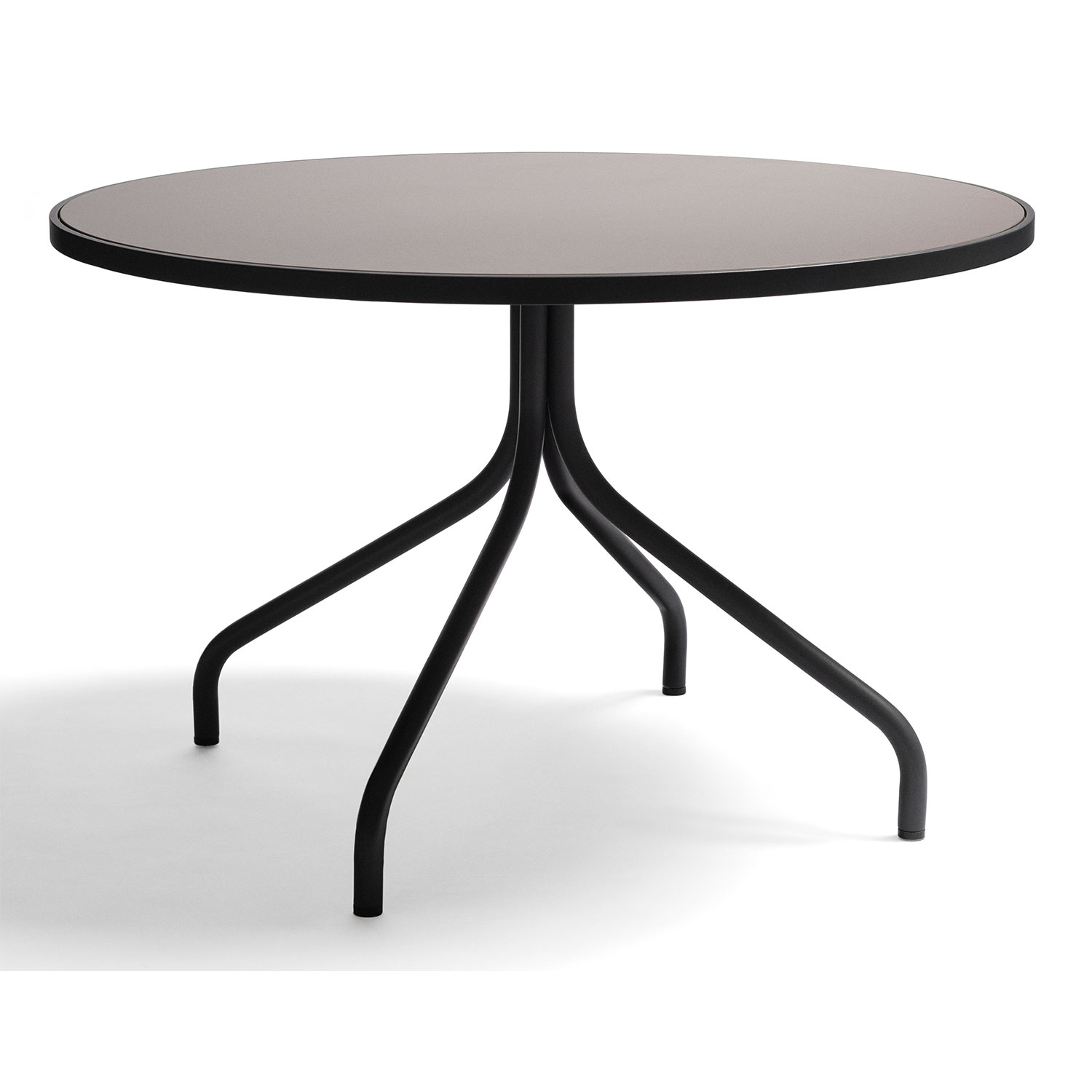 Arholma dining table round 120cm dark grey