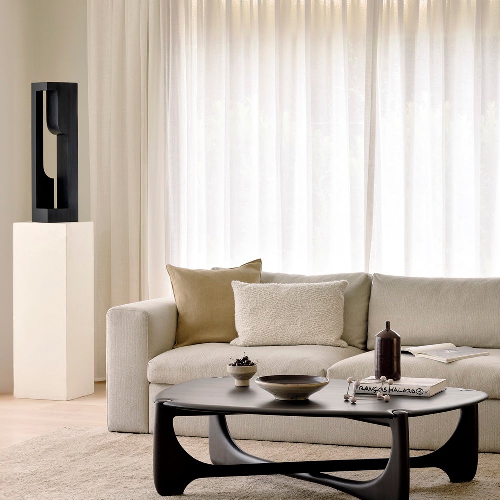 Lin Kudde Sand 60x40 cm