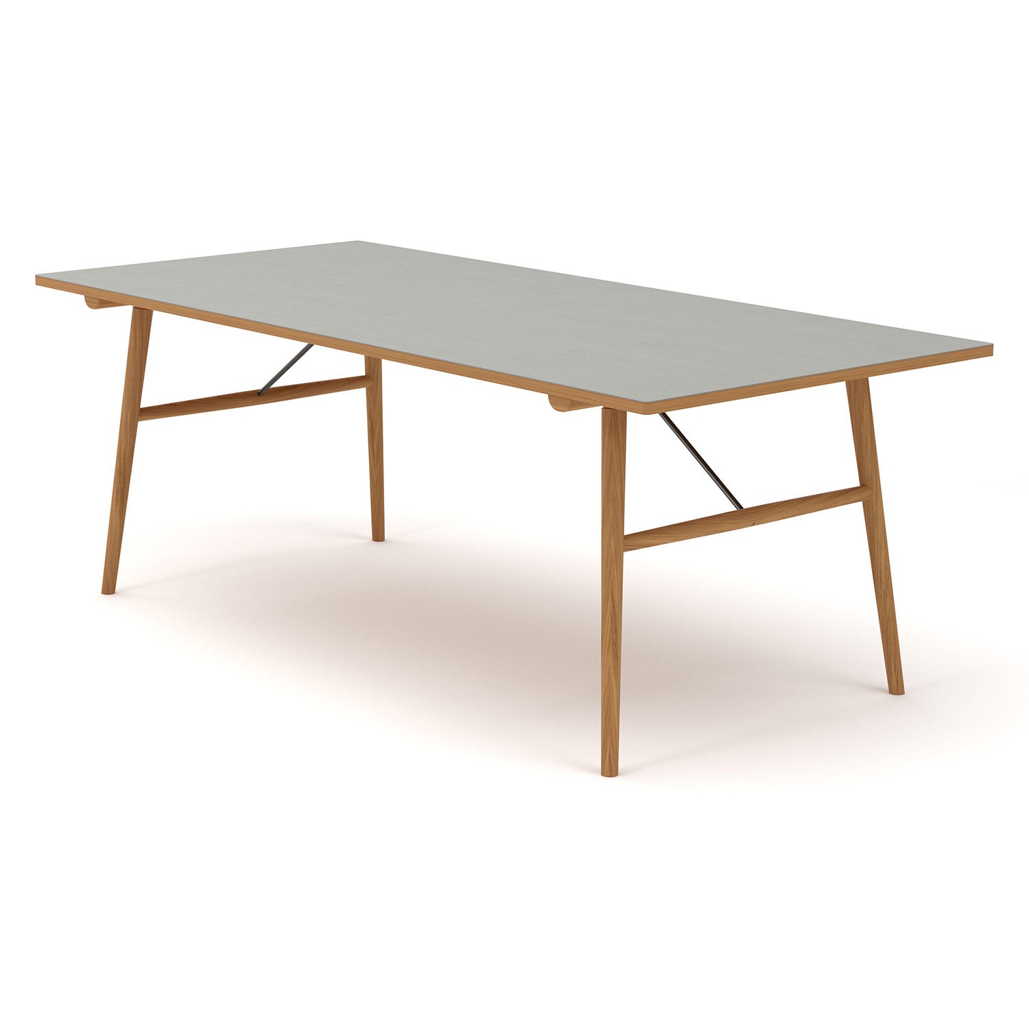 Houe, Hekla bord 208x95cm askgrå oljad ek