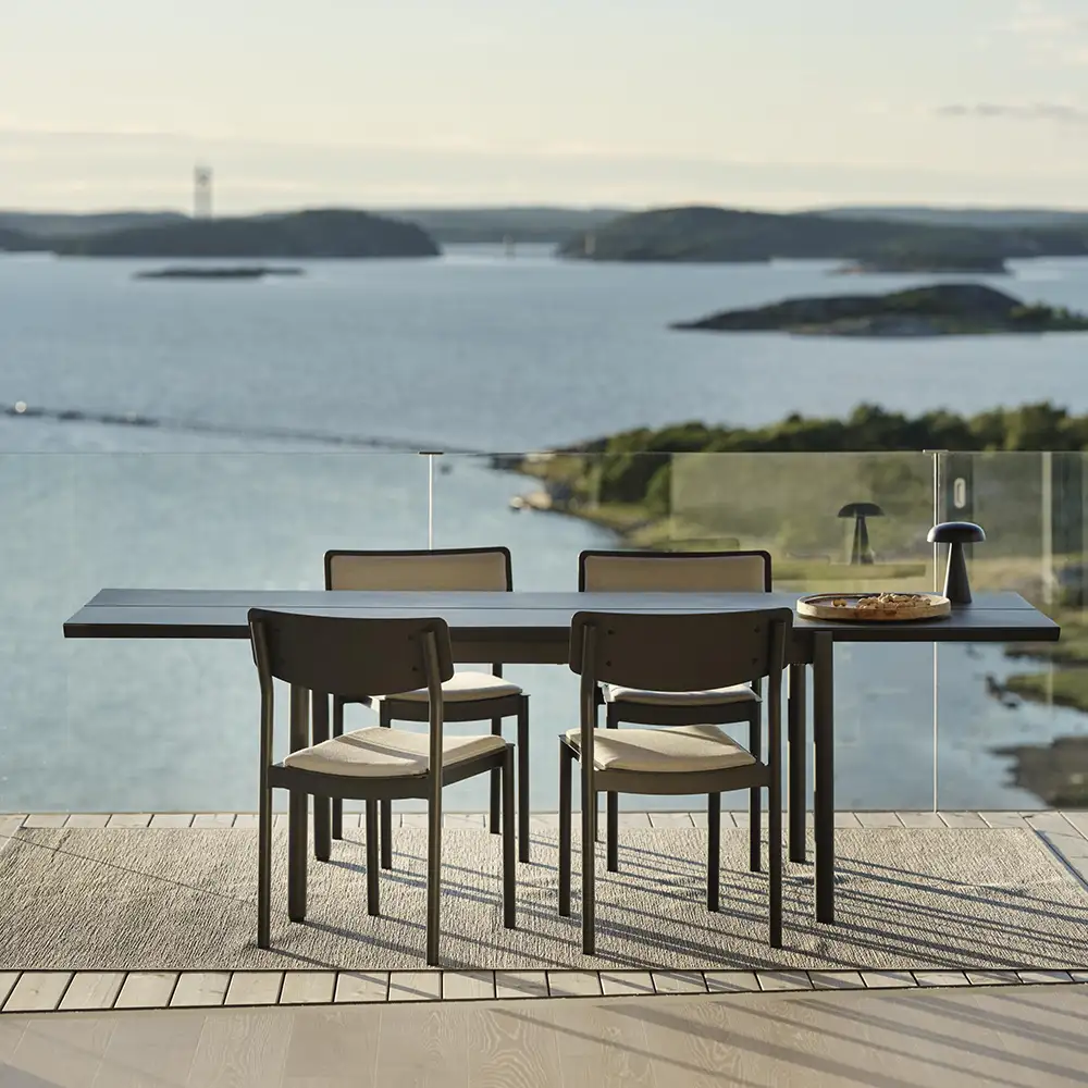 B45 Matbord 92x250 cm Ljusgrå