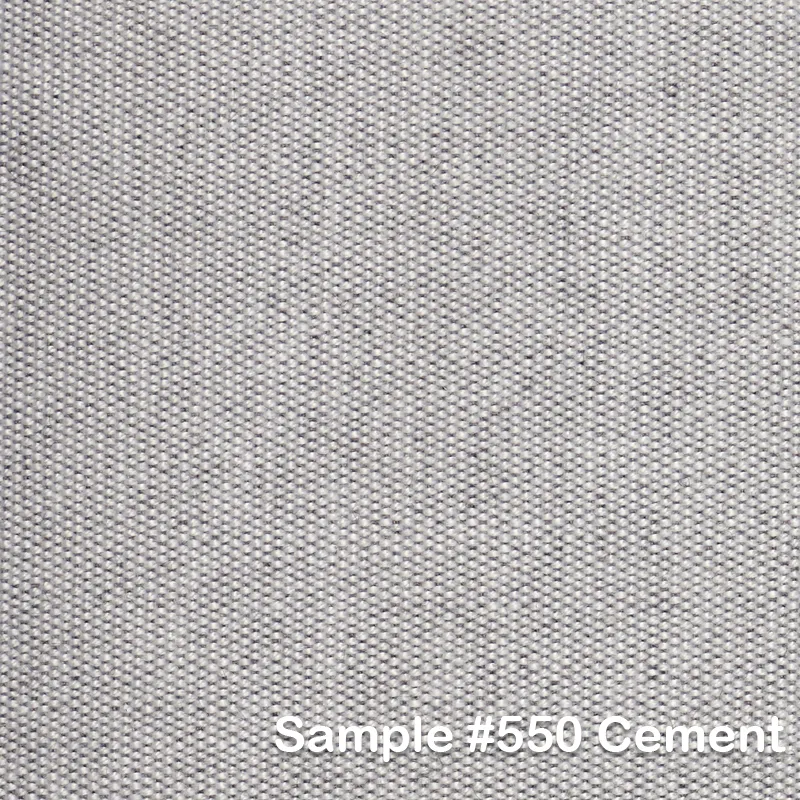 Fortano 400x300 cm parasoll antracit Cat.5 550 Cement