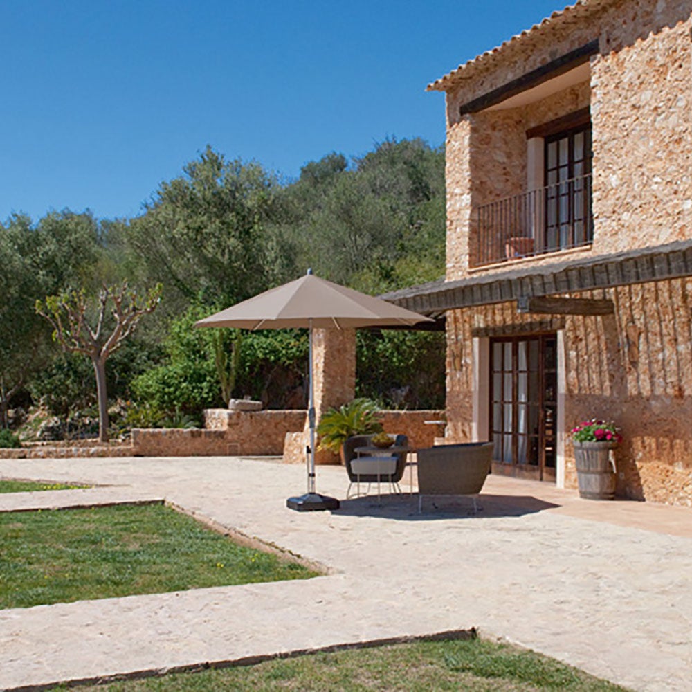 Alu-twist parasoll 210x150 cm kat.4 403 carmine 