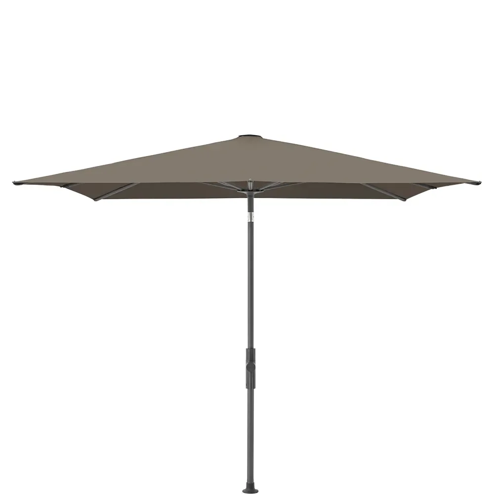 Glatz, Twist parasoll 240x240 cm anthracite Kat.5 611 Sandstone