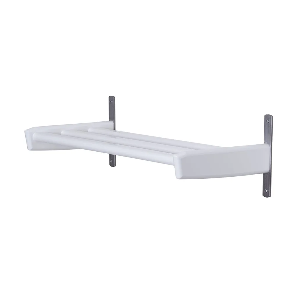 oscarssons möbel, meja skohylla 59 cm vitlackad björk