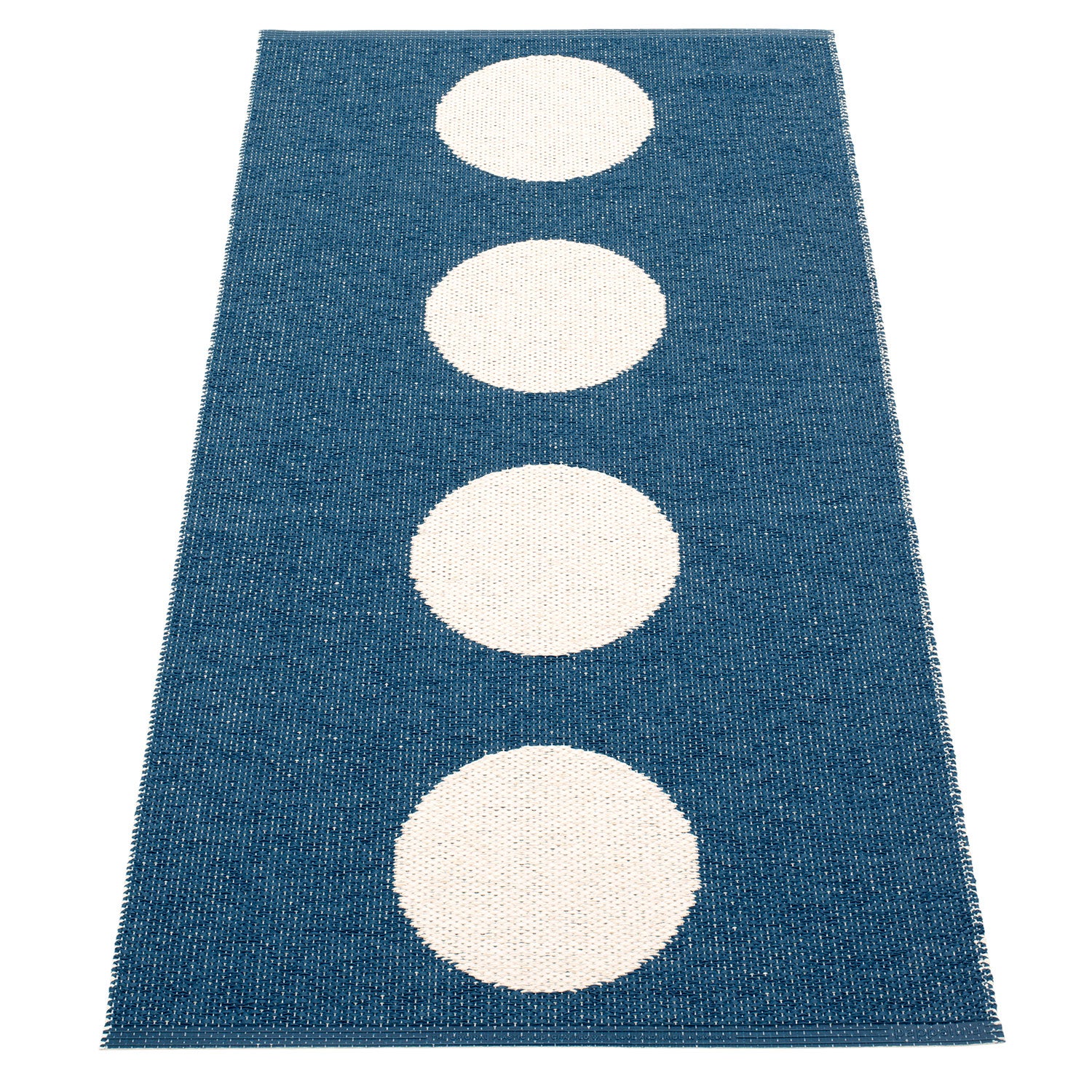 Vera matta 70x150 cm ocean blue / vanilla 