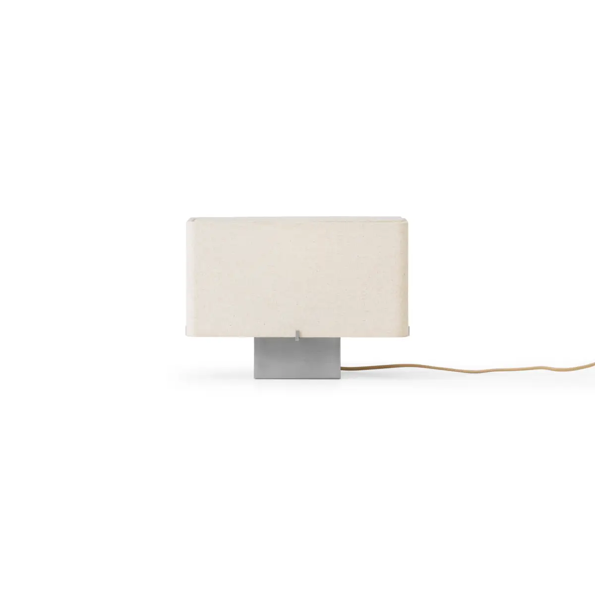 Audo CPH, Nonna Bordslampa Brushed/Textile Sand H24 cm
