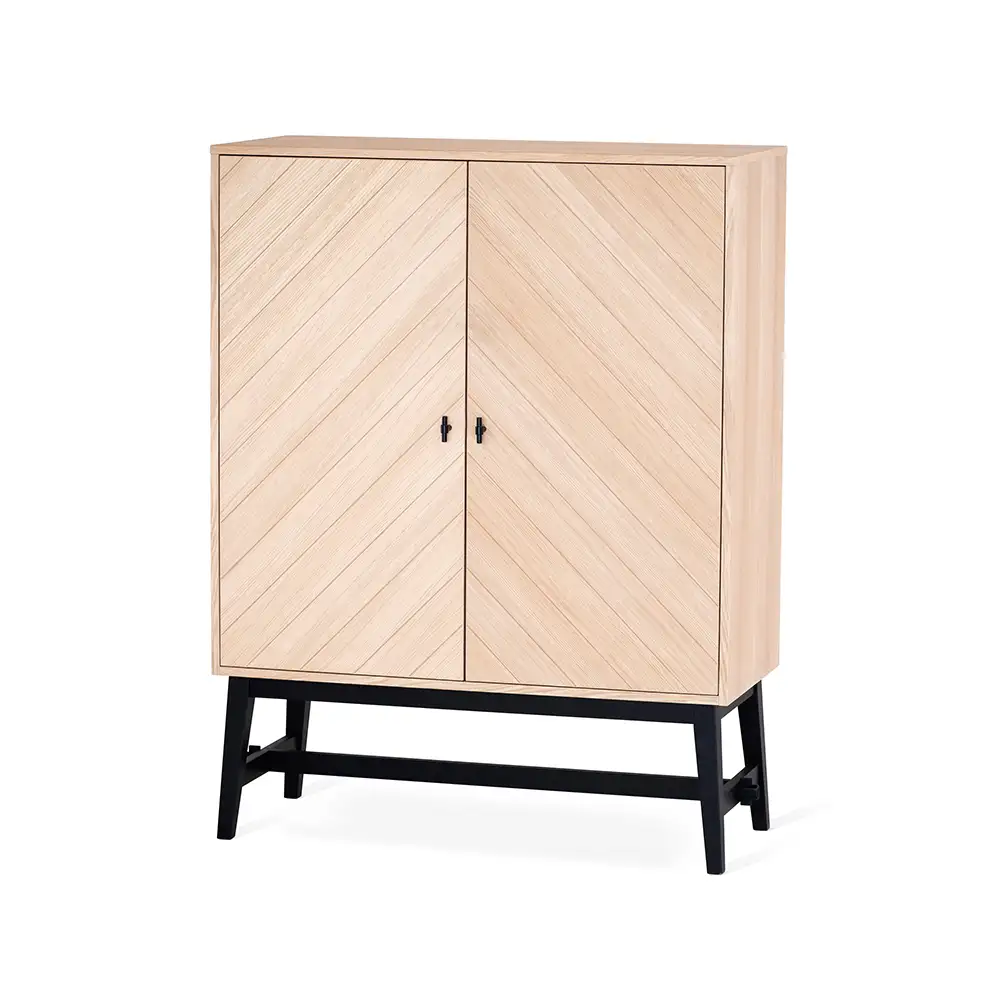 Torkelson, Bedrock Skåp vitoljad ek