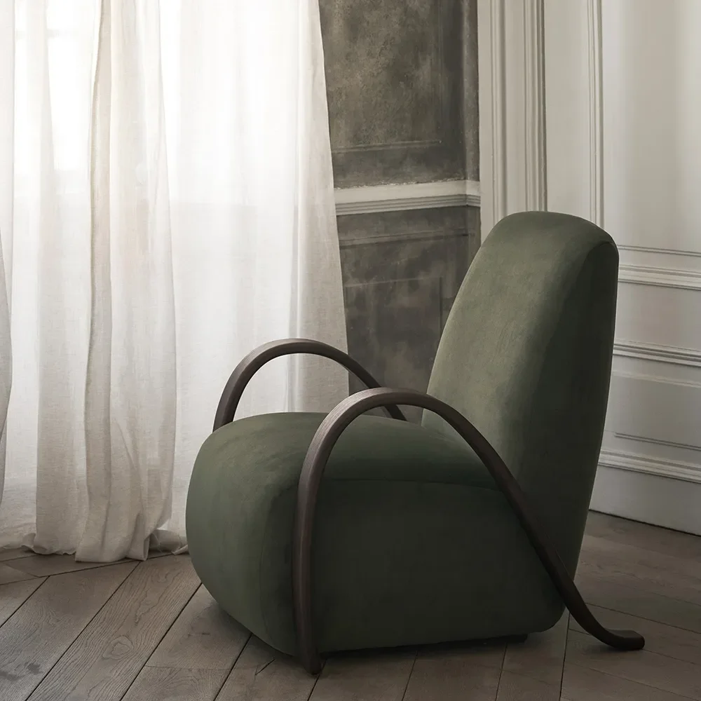 Buur Fåtölj Rich Velvet Pine