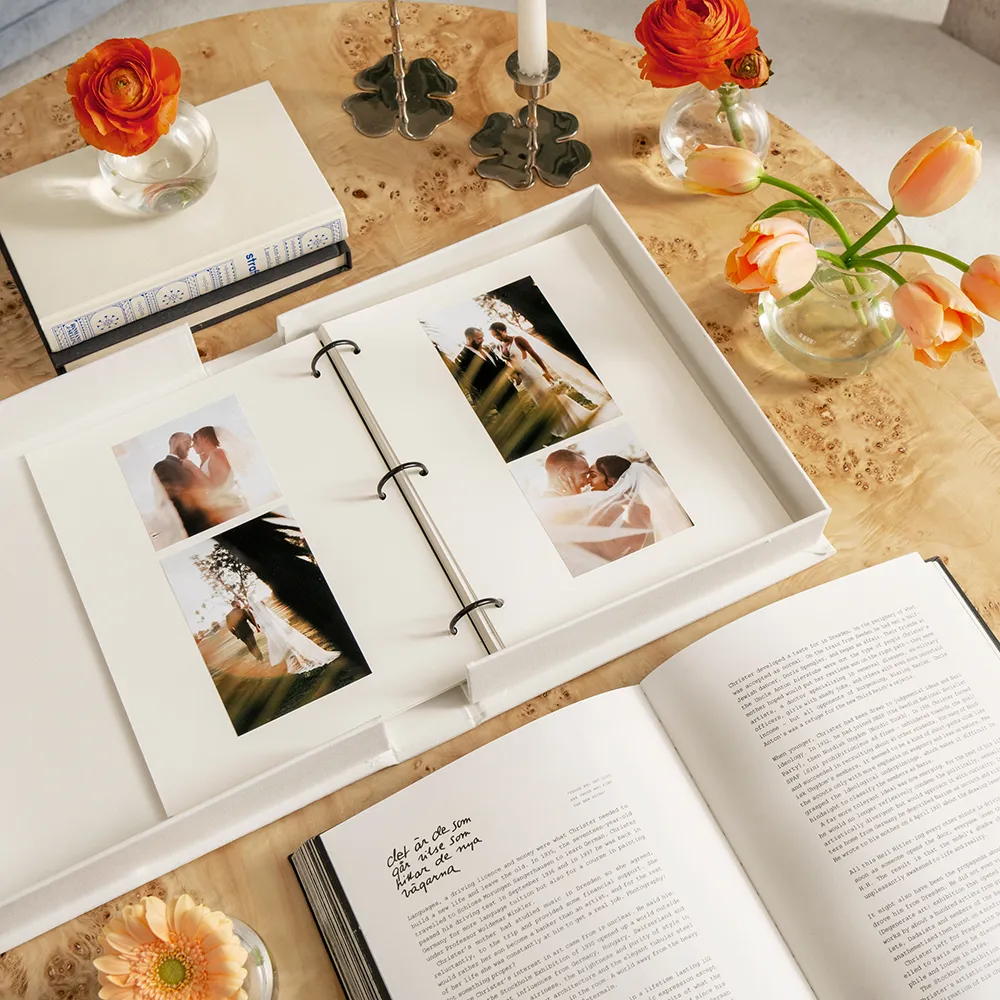 Bröllopsfotoalbum A Love Story