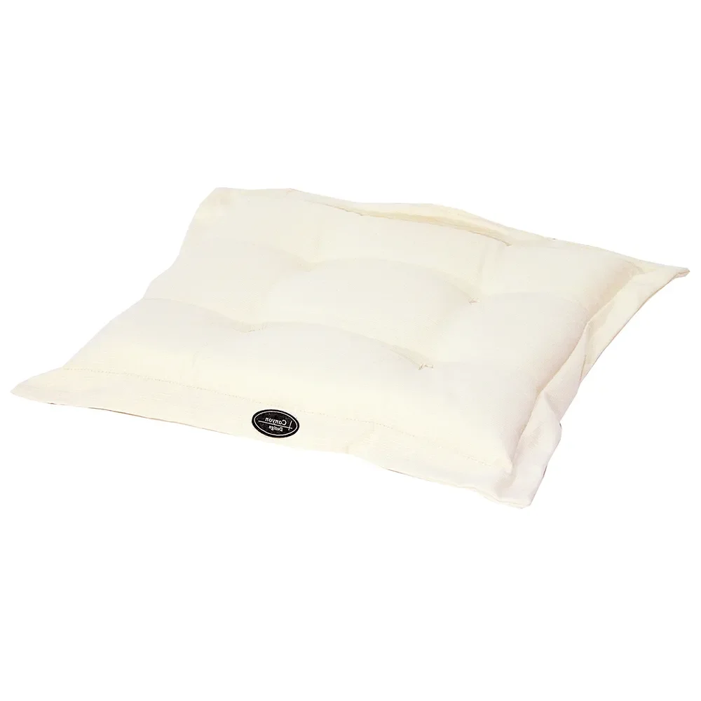 Fritab, Canyon sittdyna tjock 42x45 cm strukturdralon Offwhite