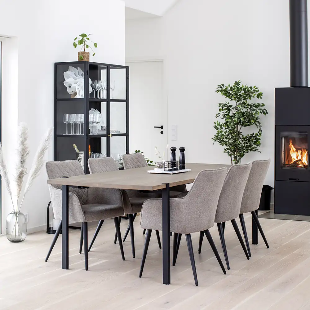 Nova Karmstol beige 2-pack