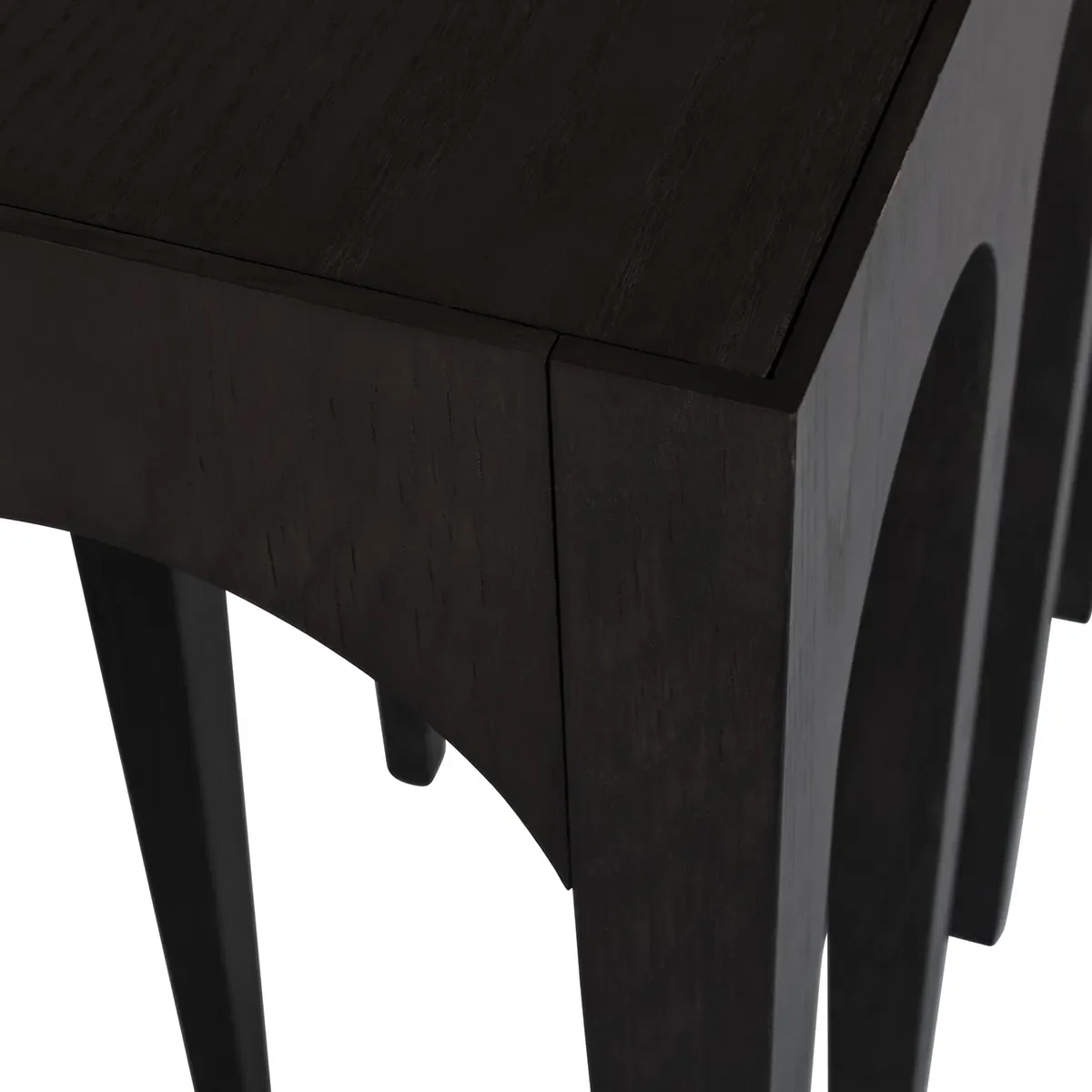 Bow Konsolbord litet - Coffee Black Oak