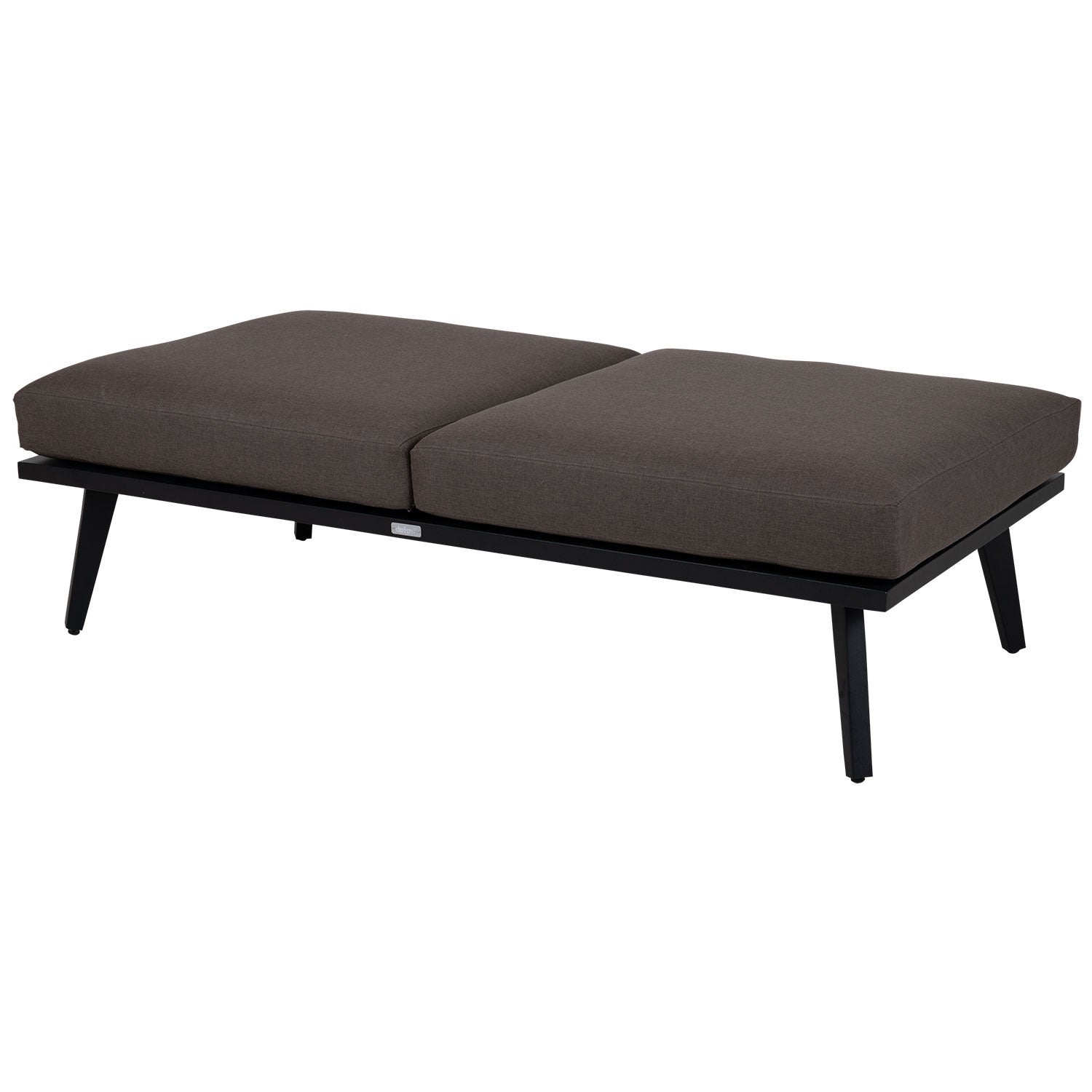 Villac 2-sits modul svart/brun 