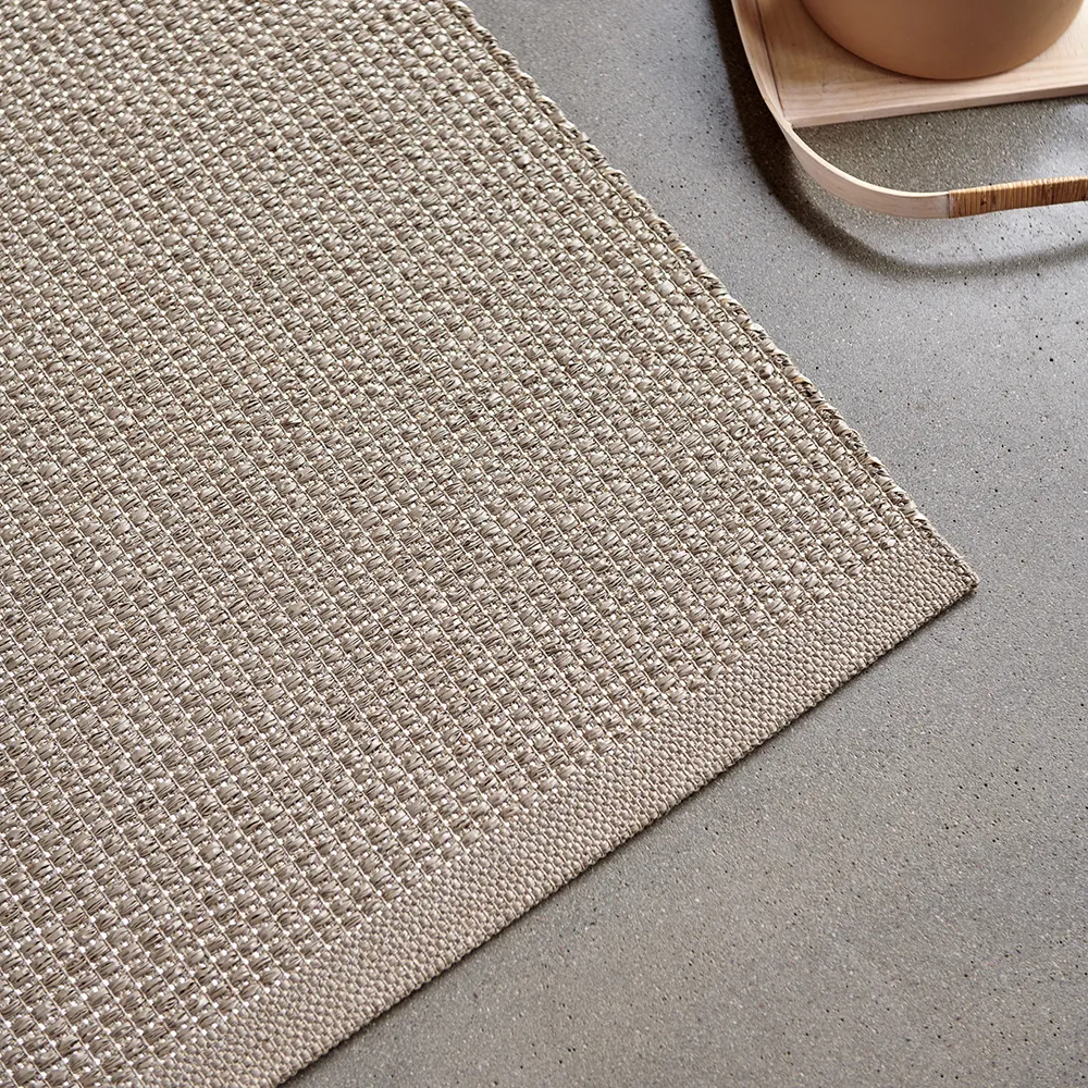 Alternativ bild 1 för Pappelina, Emm matta 70 x 180 cm Potato/Beige Metallic