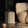 Munblåst Portabel Dimbar LED-Bordslampa Ripple
