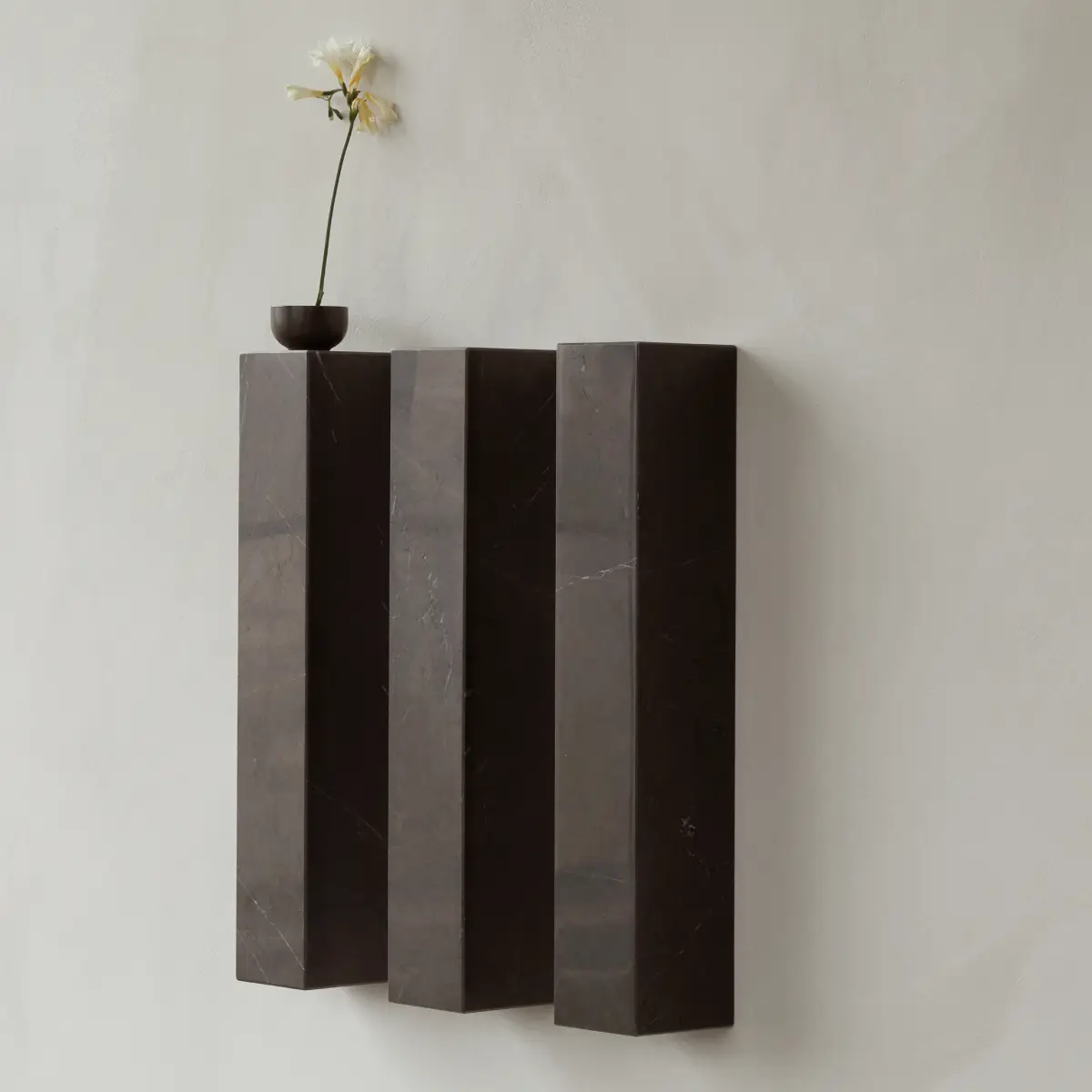 Plinth Hylla Marmor Grey Kendzo
