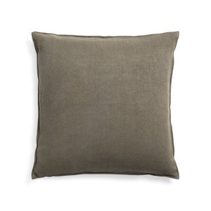 Lin Kuddfodral Grey 50x50 cm