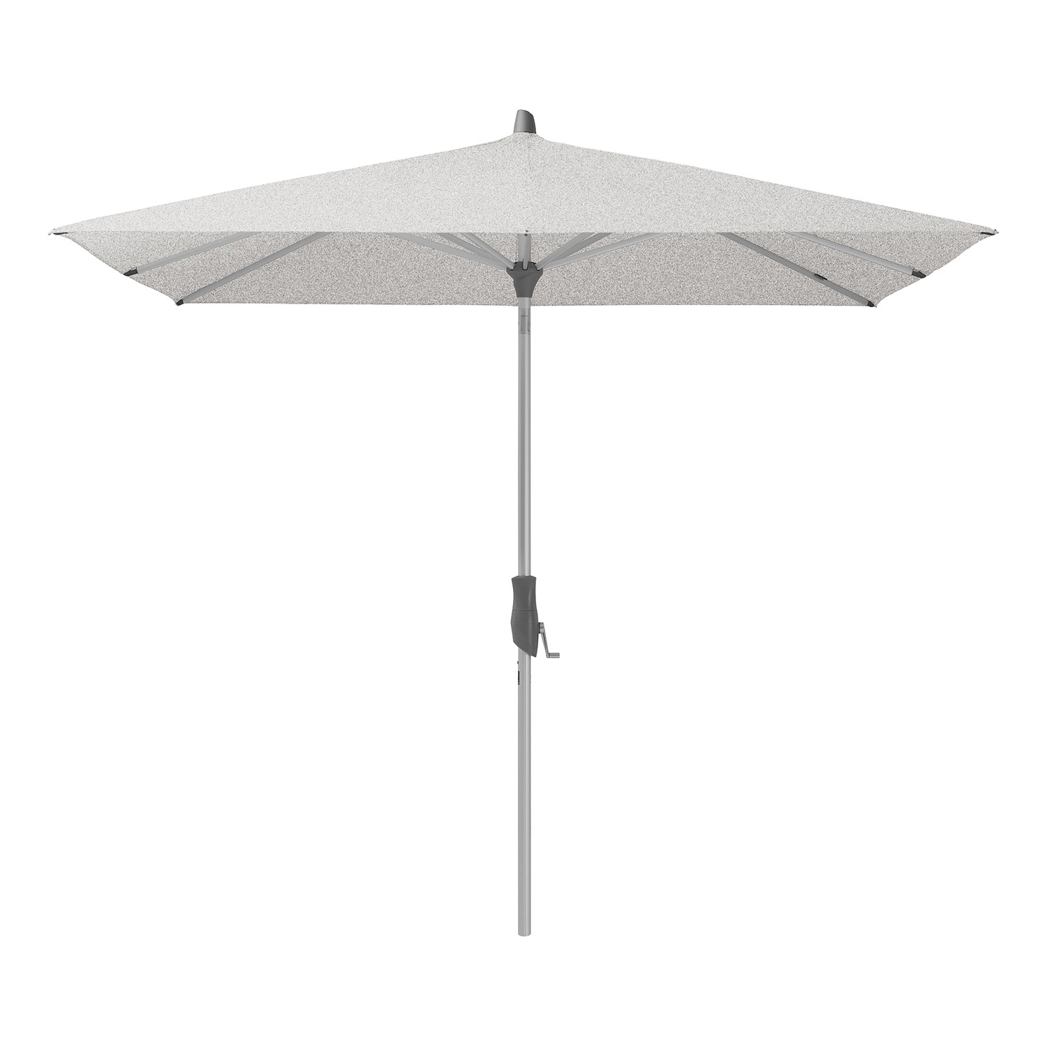 Glatz Alu-twist parasoll 240×240 cm cm kat.5 652 silver