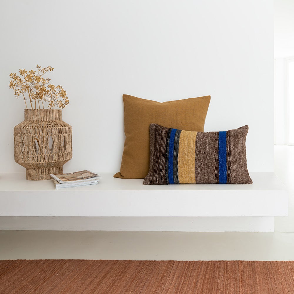 Lin Kudde Cinnamon 50x50 cm