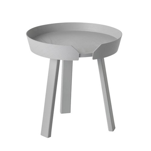 Around Soffbord Ø45 cm- Grey 
