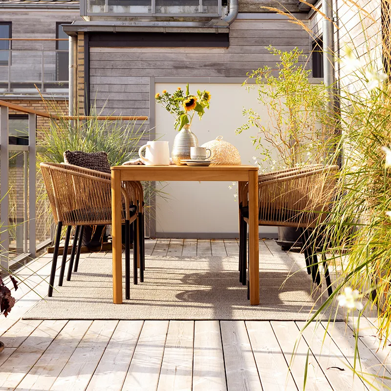 Joe matbord 80x140 cm teak