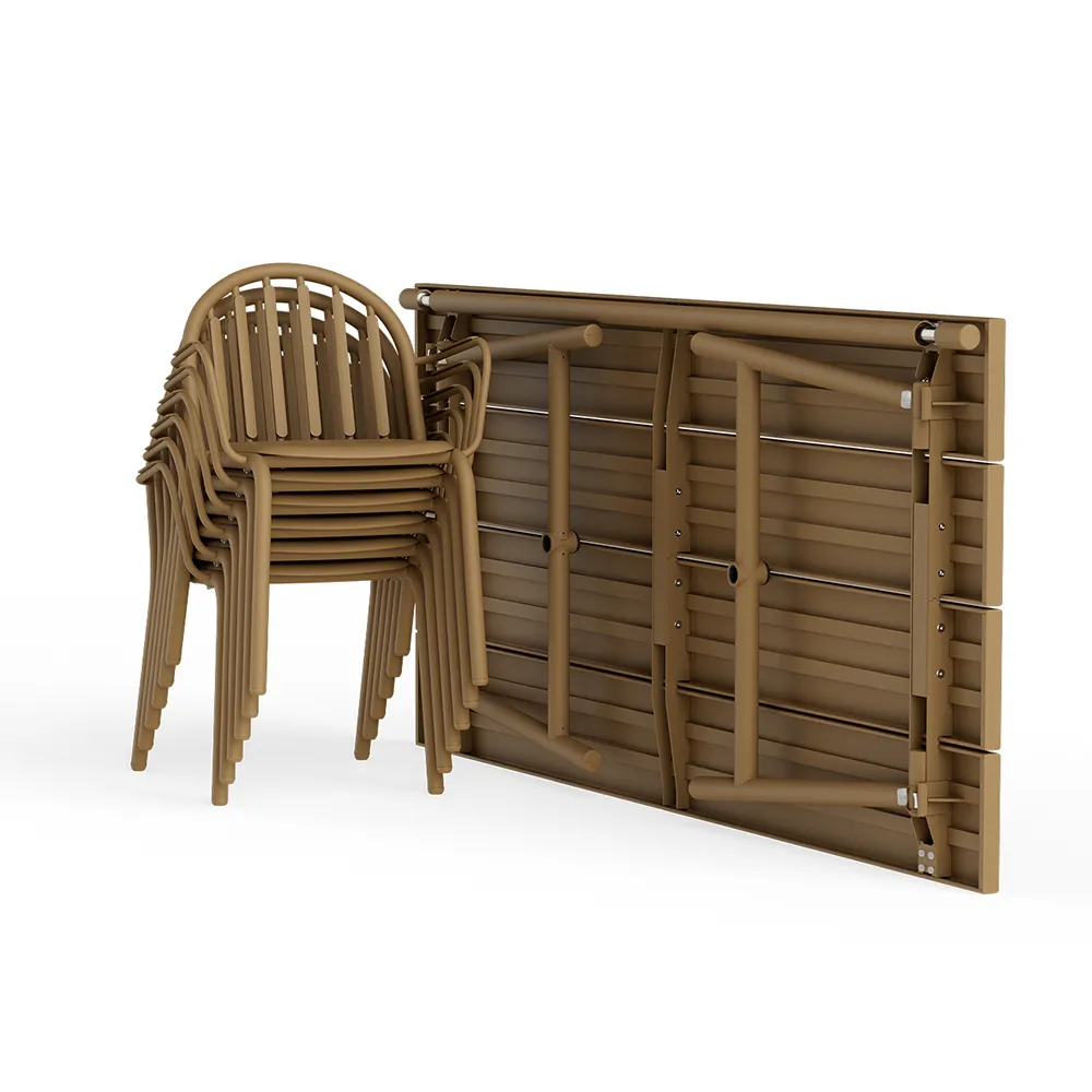 Fred'S Matbord 100x220 cm Mochaccino