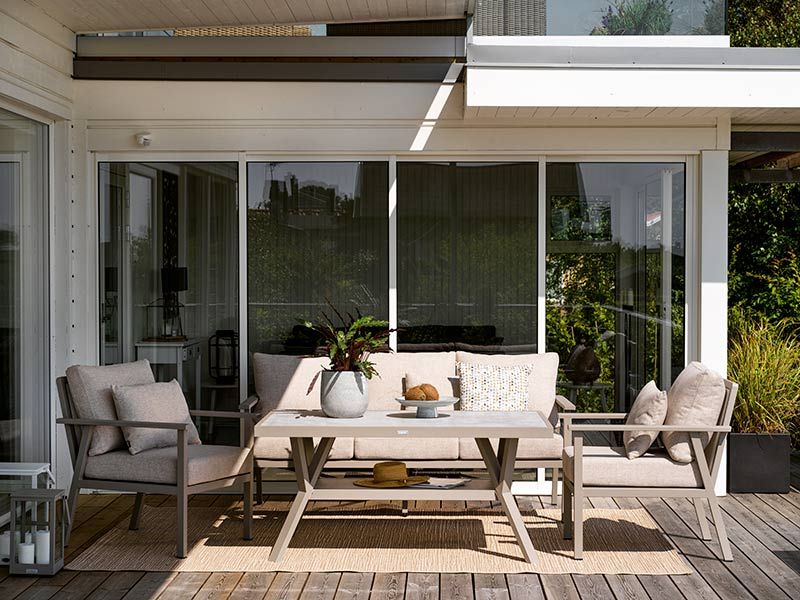 Samvaro fåtölj khaki/sand 