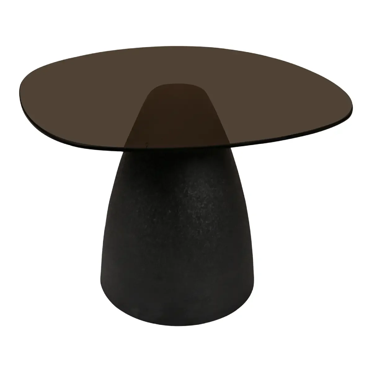 Affari of Sweden, GIBSON Soffbord svart/rökgrå L65xW58xH43 cm