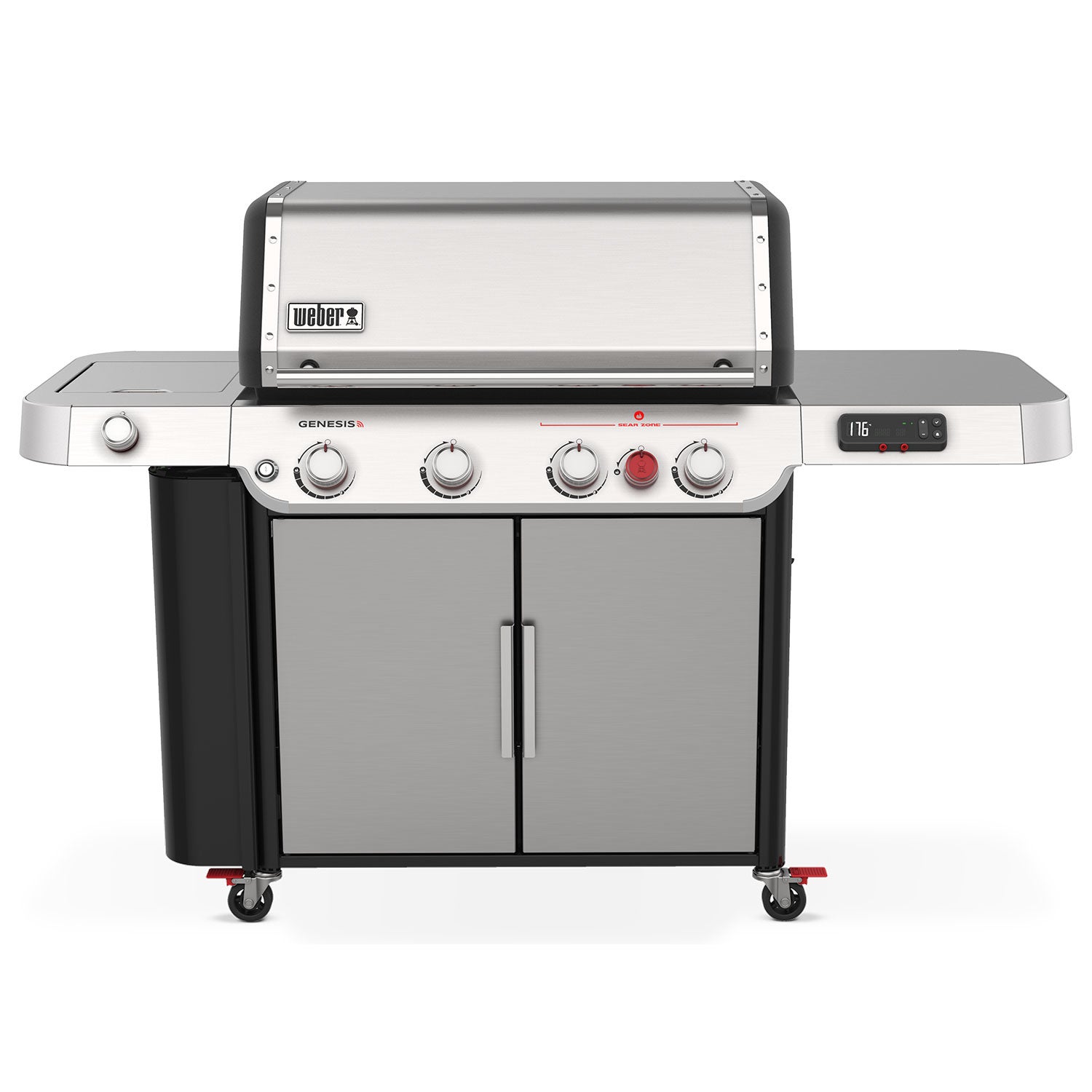 Weber, Genesis sx-435 gasolgrill stainless steel