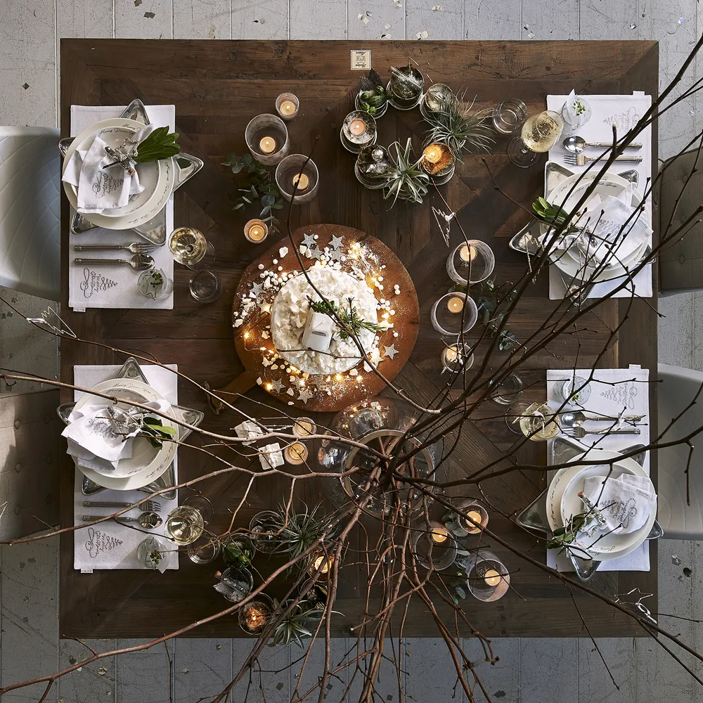 Château Belvédère matbord 130x130 cm