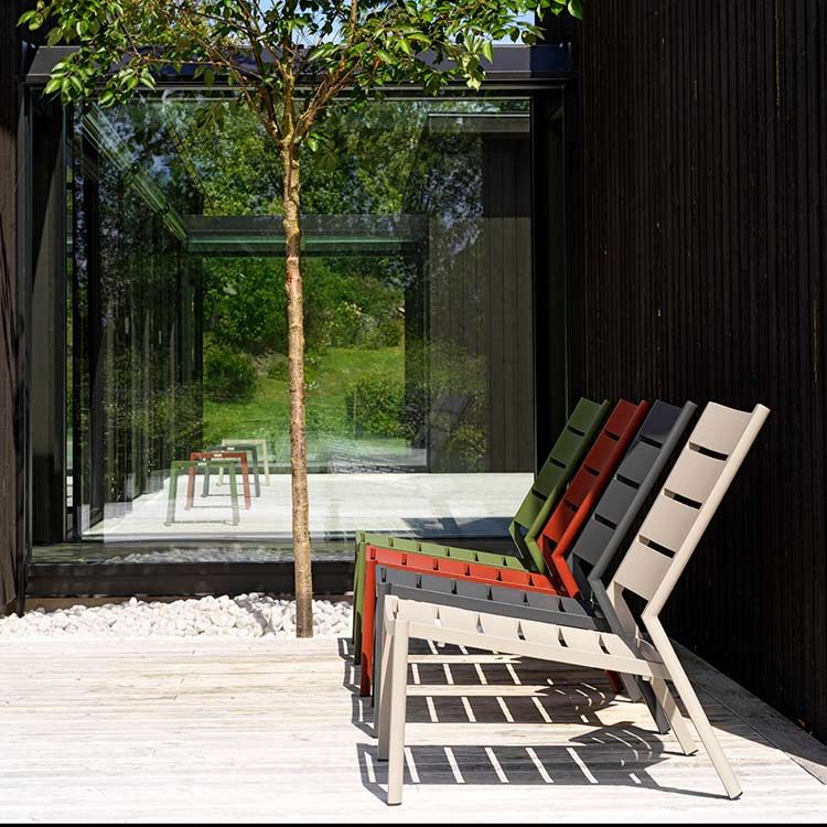 Delia loungefåtölj khaki 