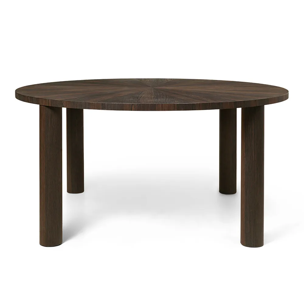 Produktfoto för Ferm Living - Post Spisebord - Matbord - Dark Brown - Ø: 150 x H: 73 cm