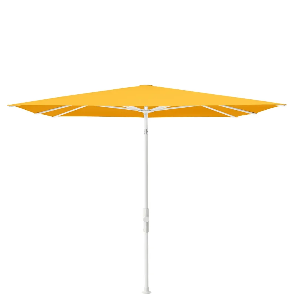 Glatz, Twist parasoll 240x240 cm matt white Kat.5 514 Corn