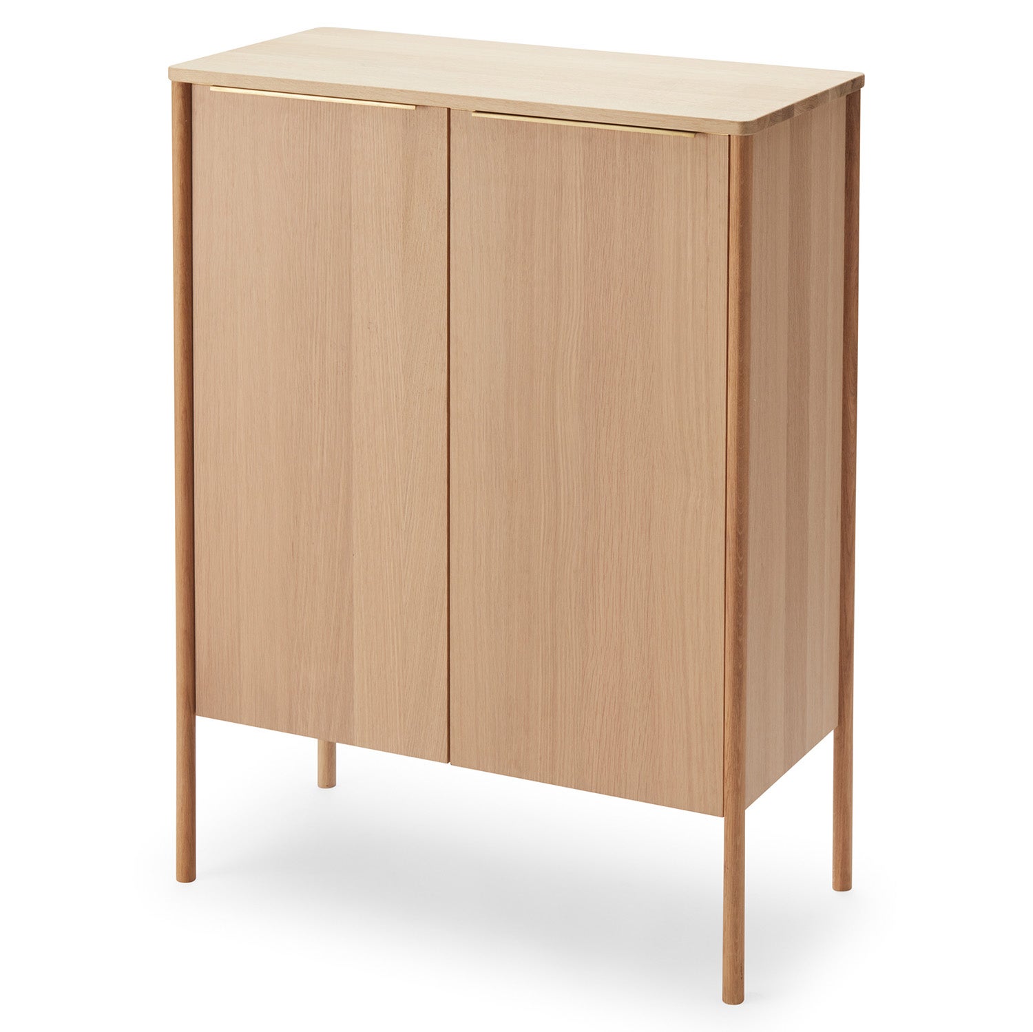 skagerak, jut high cabinet oak brown