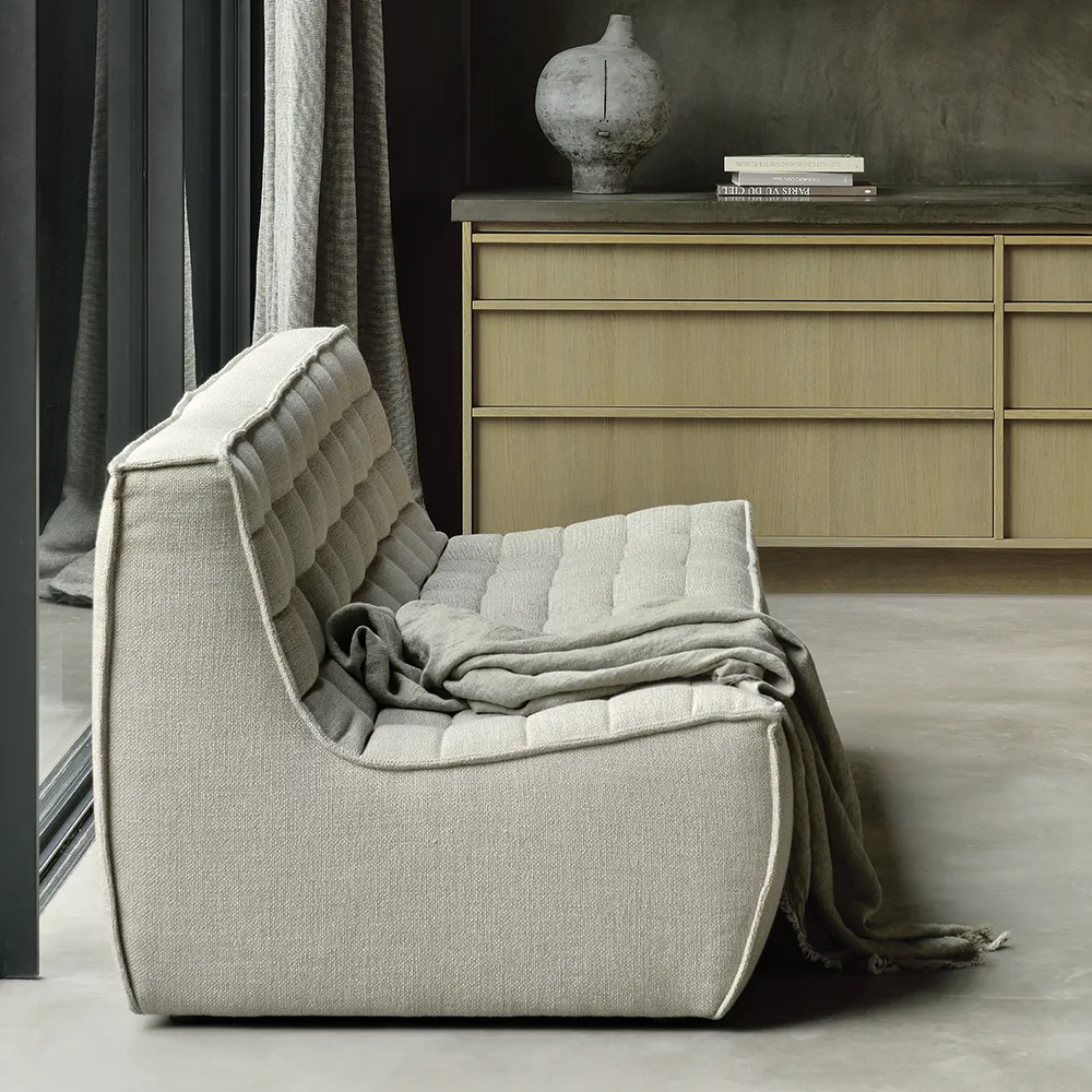 N701 3-sits soffa Beige