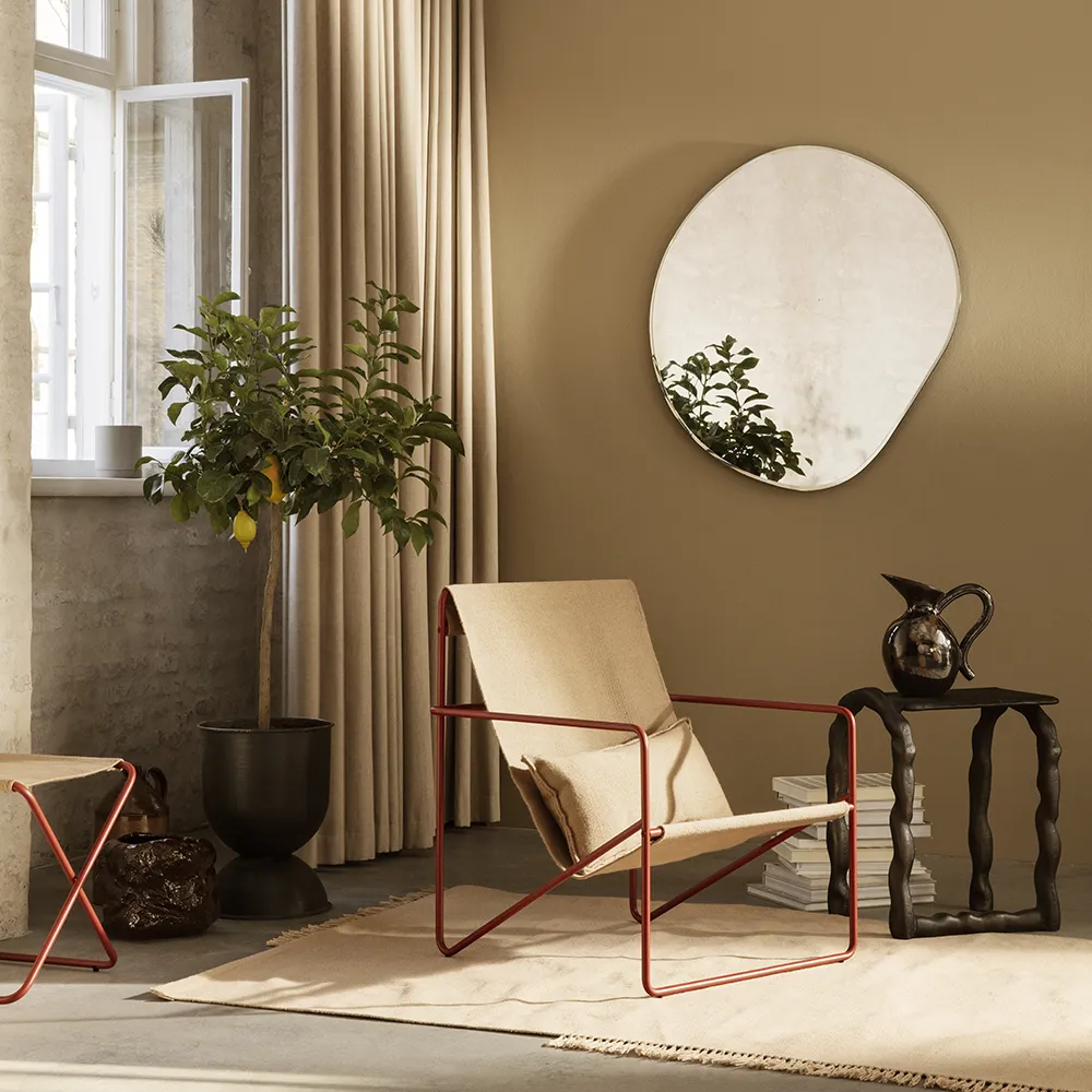 Alternativ bild 1 för Ferm Living - Desert Cushion - Stolsdyna - Off-white - W: 53 x H: 28 cm