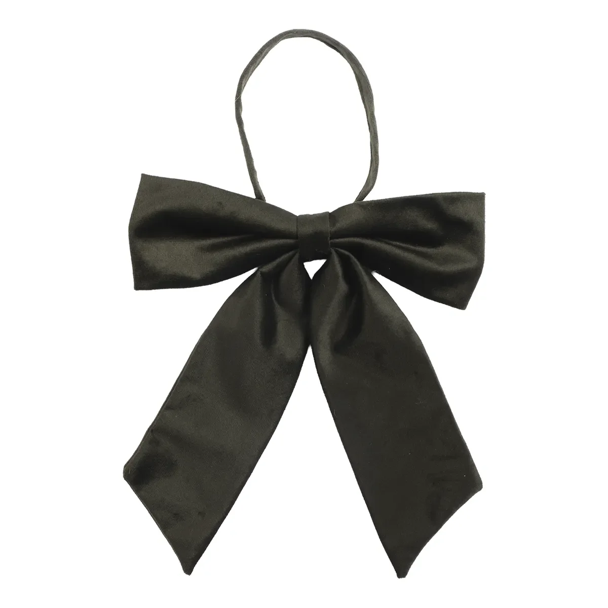 Julrosett i sammet Velvet M Green B 22 cm