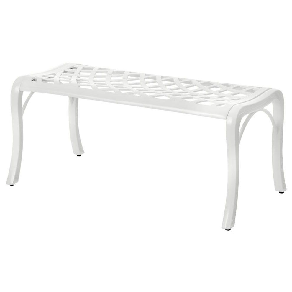 Brafab, Arras bänk 54x101 cm vit