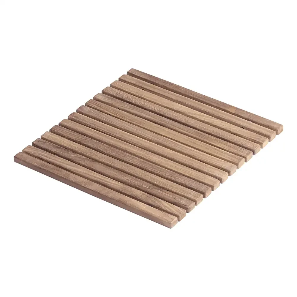 cinas, bath badrumsmatta 40x40 cm teak