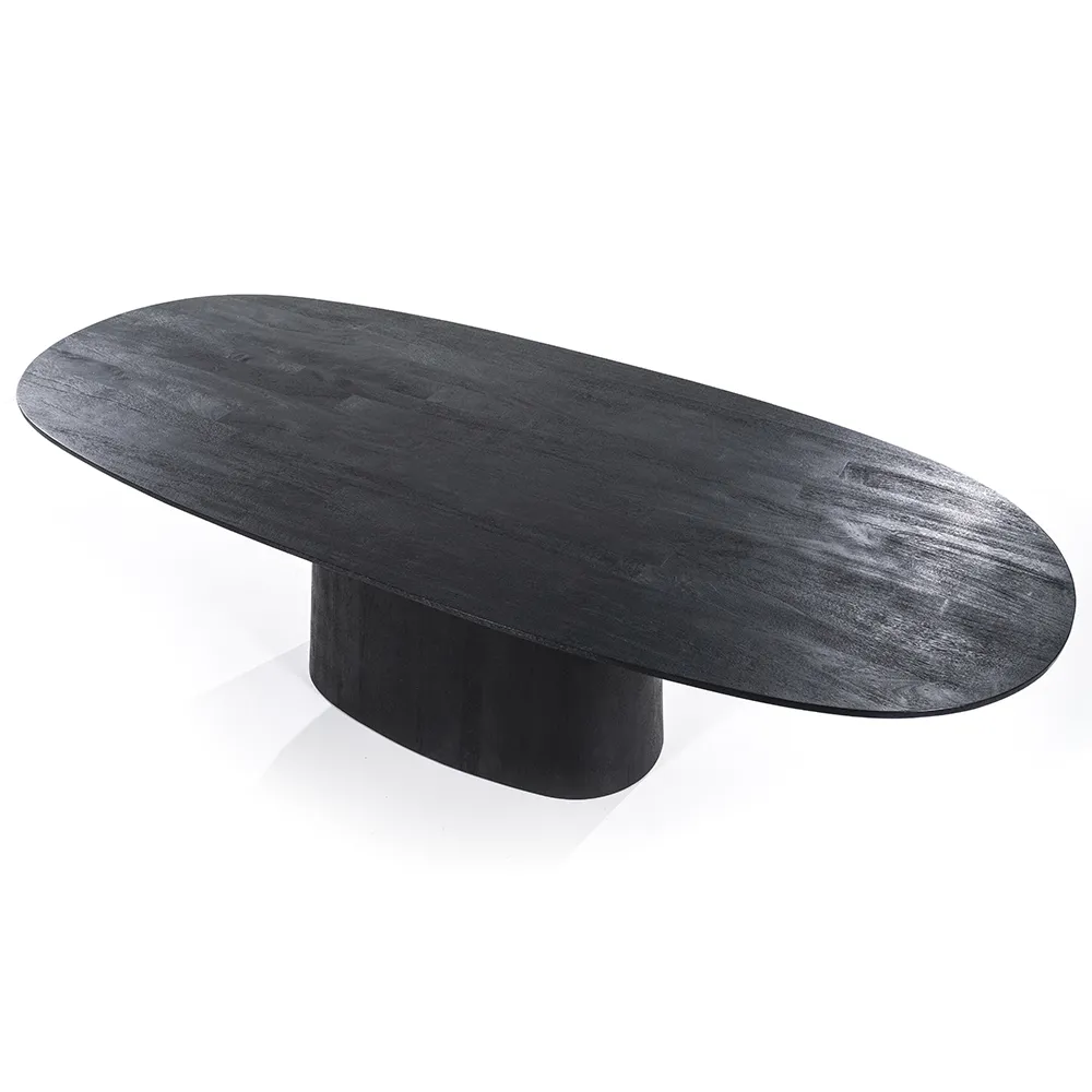 Aron Matbord 200x110 - svart