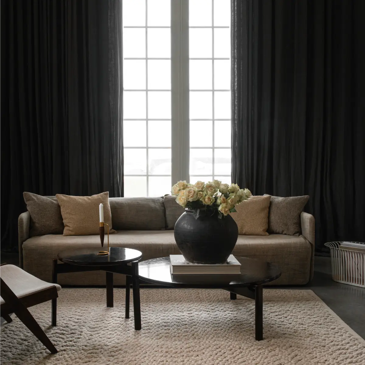 Gravel Rug, 200 x 300 cm - Grey