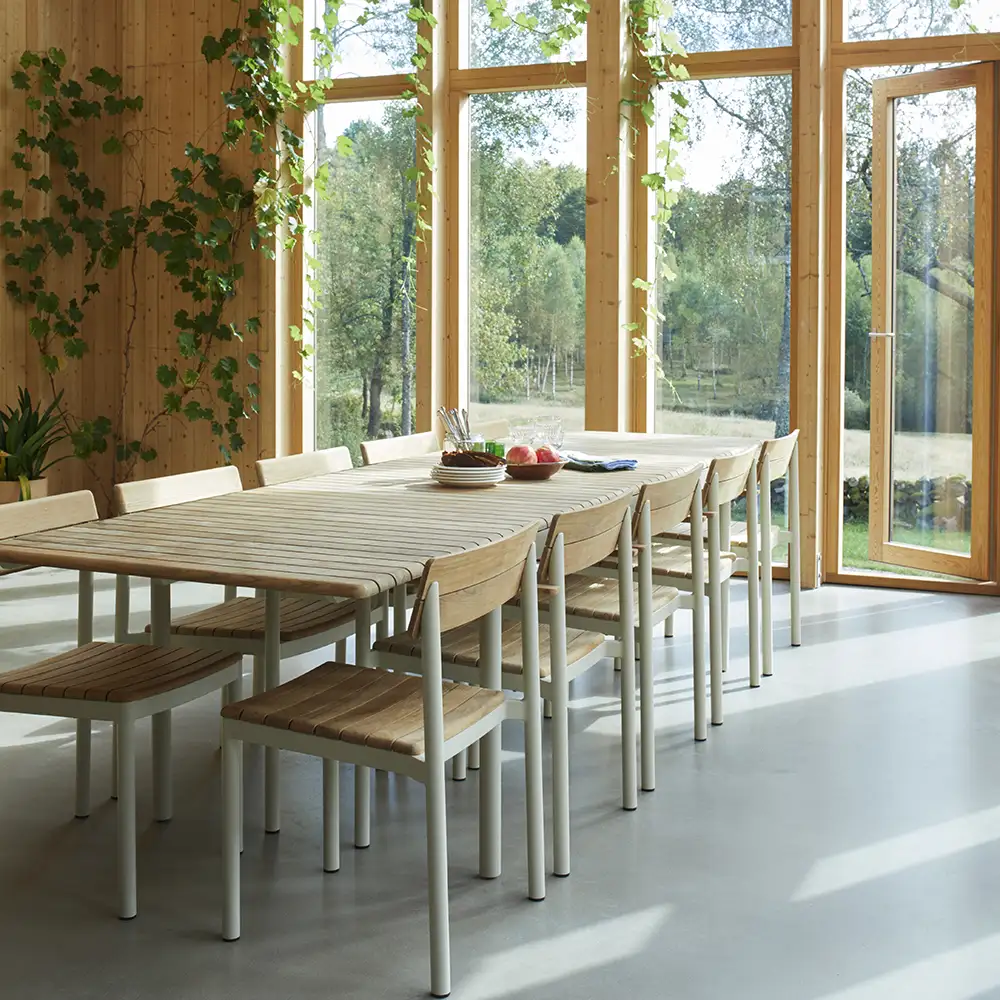 Pelagus Matbord 214x90 Light Ivory 