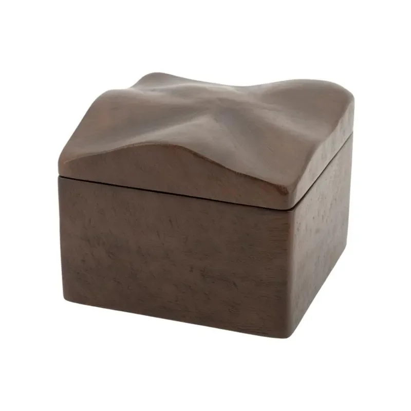 Hako small 15x15x12 cm Mangoträ dark brown