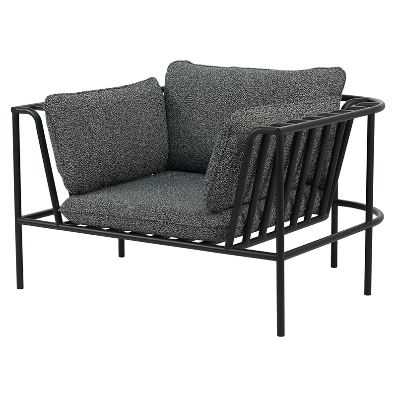 brafab, collier fåtölj svart / teddy black