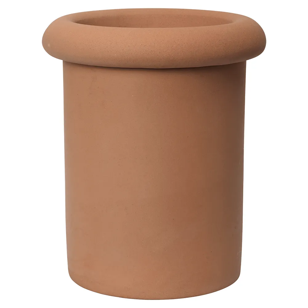 Produktfoto för Ferm Living - Rollo Pot - Blomkruka - H36 - Terracotta - W31 x D31 x H36 cm