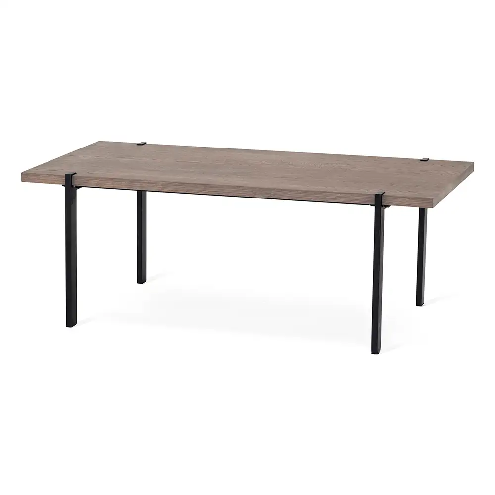 Aki Soffbord 130×65 cm gråbetsad ek