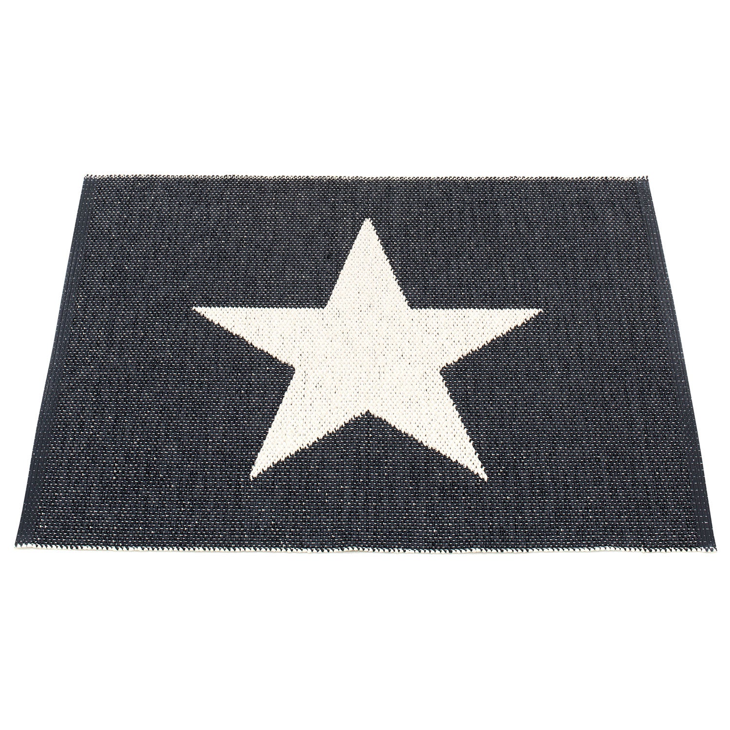 Viggo matta 70x90 cm small black / vanilla 