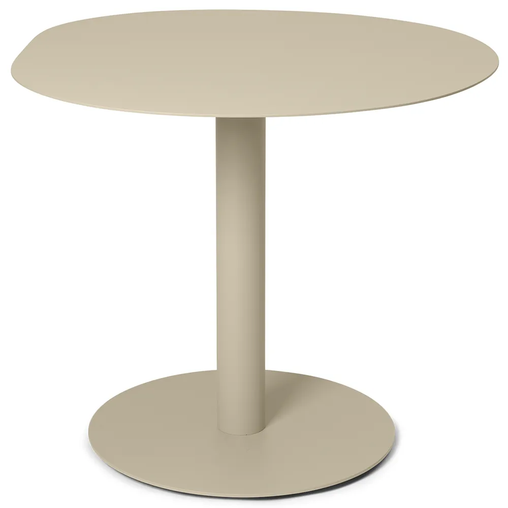 Produktfoto för Ferm Living - Pond Dining Table - Matbord - Cashmere - Ø88 x H72 cm